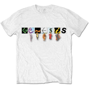 Genesis - Characters Logo Uni Wht  1Xl in der Gruppe MERCHANDISE / T-shirt / Pop-Rock bei Bengans Skivbutik AB (5543993r)