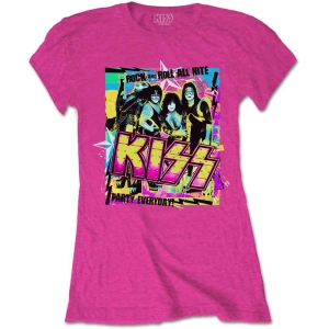 Kiss - Party Everyday Lady Pink in der Gruppe MERCHANDISE / T-shirt / Hårdrock bei Bengans Skivbutik AB (5544533)