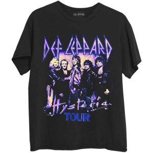 Def Leppard - Hysteria Tour Uni Bl  in der Gruppe MERCHANDISE / T-shirt / Hårdrock bei Bengans Skivbutik AB (5544816r)