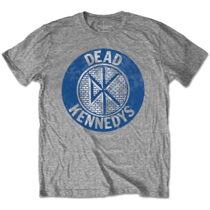 Dead Kennedys - Vtge Circle Uni Grey  in der Gruppe MERCHANDISE / T-shirt / Punk bei Bengans Skivbutik AB (5544835r)