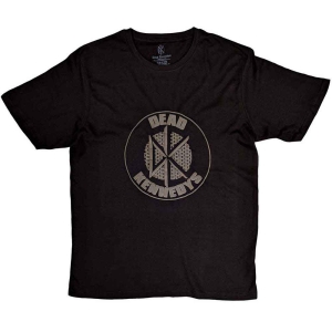Dead Kennedys - Circle Logo Hi-Build Uni Bl  in der Gruppe MERCHANDISE / T-shirt / Punk bei Bengans Skivbutik AB (5544838r)