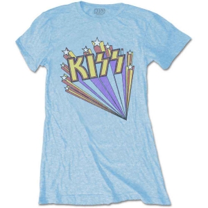 Kiss - Stars Lady Blue  in der Gruppe MERCHANDISE / T-shirt / Hårdrock bei Bengans Skivbutik AB (5544853r)