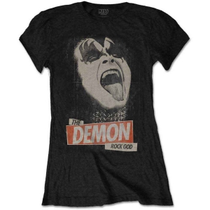 Kiss - The Demon Rock God Lady Bl  in der Gruppe MERCHANDISE / T-shirt / Hårdrock bei Bengans Skivbutik AB (5544859r)