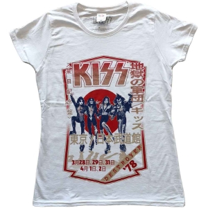 Kiss - Destroyer Tour '78 Lady Wht in der Gruppe MERCHANDISE / T-shirt / Hårdrock bei Bengans Skivbutik AB (5544862r)