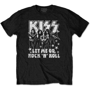 Kiss - Let Me Go Uni Bl  in der Gruppe MERCHANDISE / T-shirt / Hårdrock bei Bengans Skivbutik AB (5544877r)