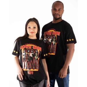 Kiss - Love Gun Stars Uni Bl  in der Gruppe MERCHANDISE / T-shirt / Hårdrock bei Bengans Skivbutik AB (5544889r)