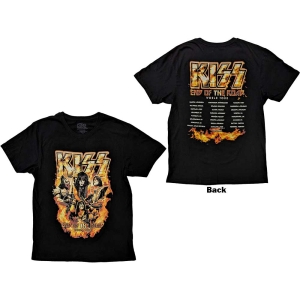 Kiss - End Of The Road Tour Orange Uni Bl  in der Gruppe MERCHANDISE / T-shirt / Hårdrock bei Bengans Skivbutik AB (5544895r)