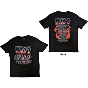 Kiss - End Of The Road Tour Red Uni Bl  in der Gruppe MERCHANDISE / T-shirt / Hårdrock bei Bengans Skivbutik AB (5544896r)