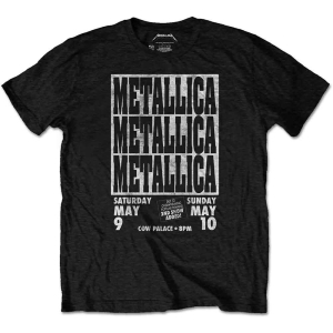 Metallica - Cow Palace Uni Bl Eco  in der Gruppe MERCHANDISE / T-shirt / Hårdrock bei Bengans Skivbutik AB (5544900r)
