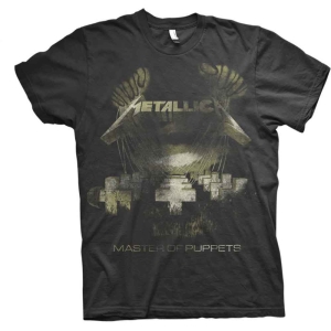 Metallica - Master Of Puppets Distressed Bl T-Shirt in der Gruppe MERCHANDISE / T-shirt / Hårdrock bei Bengans Skivbutik AB (5544903r)