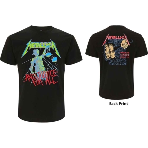 Metallica - And Justice For All (Original) Uni Bl  in der Gruppe MERCHANDISE / T-shirt / Hårdrock bei Bengans Skivbutik AB (5544906r)