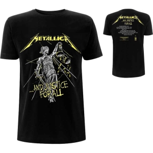 Metallica - And Justice For All Tracks Uni Bl  in der Gruppe MERCHANDISE / T-shirt / Hårdrock bei Bengans Skivbutik AB (5544907r)