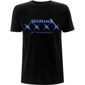 Metallica - 40 Xxxx Uni Bl  in der Gruppe MERCHANDISE / T-shirt / Hårdrock bei Bengans Skivbutik AB (5544929r)