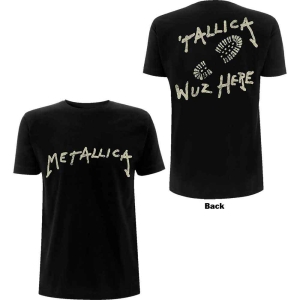 Metallica - Wuz Here Uni Bl  in der Gruppe MERCHANDISE / T-shirt / Hårdrock bei Bengans Skivbutik AB (5544932r)
