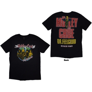 Mötley Crue - Dr Feelgood Circle Photo Black T-Shirt in der Gruppe UNSERE TIPPS / Neu eingetroffen Merch / Juni bei Bengans Skivbutik AB (5544957r)