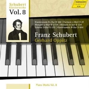 Schubert - Piano Works Vol 8 in der Gruppe CD / Bestseller bei Bengans Skivbutik AB (554526)