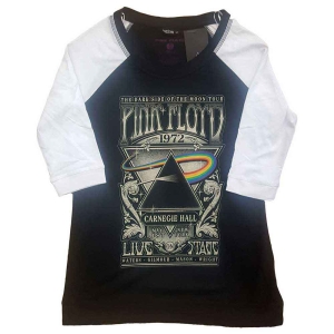 Pink Floyd - Carnegie Hall Poster Lady Raglan in der Gruppe MERCHANDISE / T-shirt / Pop-Rock bei Bengans Skivbutik AB (5545569r)