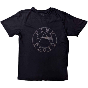 Pink Floyd - Circle Logo Hi-Build Uni Bl  in der Gruppe MERCHANDISE / T-shirt / Pop-Rock bei Bengans Skivbutik AB (5545626r)