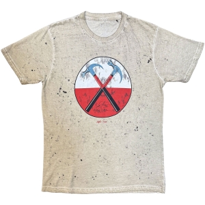 Pink Floyd - The Wall Hammers Snow Wash Uni Sand  in der Gruppe MERCHANDISE / T-shirt / Pop-Rock bei Bengans Skivbutik AB (5545666r)