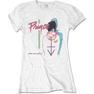 Prince - Take Me With U Lady Wht  in der Gruppe MERCHANDISE / T-shirt / Pop-Rock bei Bengans Skivbutik AB (5545847r)