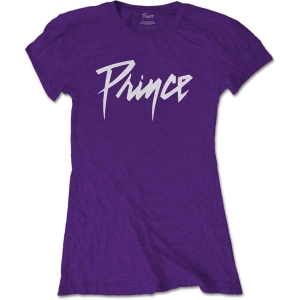 Prince - Logo Lady Purp  in der Gruppe MERCHANDISE / T-shirt / Pop-Rock bei Bengans Skivbutik AB (5545851r)