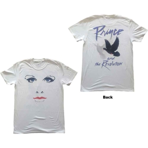 Prince - Faces & Doves Uni Wht  in der Gruppe MERCHANDISE / T-shirt / Pop-Rock bei Bengans Skivbutik AB (5545864r)