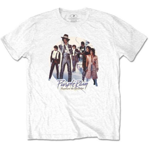 Prince - Purple Rain Circle Uni Wht  in der Gruppe MERCHANDISE / T-shirt / Pop-Rock bei Bengans Skivbutik AB (5545870r)