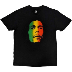 Bob Marley - Face Uni Bl  in der Gruppe MERCHANDISE / T-shirt / Reggae bei Bengans Skivbutik AB (5546029r)