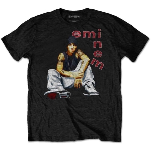 Eminem - Letters Uni Bl in der Gruppe MERCHANDISE / T-shirt / Hip Hop-Rap bei Bengans Skivbutik AB (5546051r)
