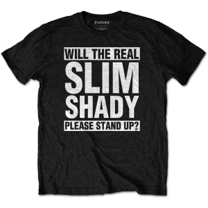 Eminem - The Real Slim Shady Uni Bl  in der Gruppe MERCHANDISE / T-shirt / Hip Hop-Rap bei Bengans Skivbutik AB (5546055r)