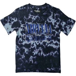 Nirvana - Nevermind Wavy Logo Uni Purp Dip-Dye in der Gruppe MERCHANDISE / T-shirt / Pop-Rock bei Bengans Skivbutik AB (5546451)