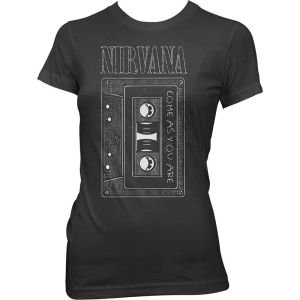Nirvana - As You Are Tape Lady Bl  in der Gruppe MERCHANDISE / T-shirt / Pop-Rock bei Bengans Skivbutik AB (5546471r)