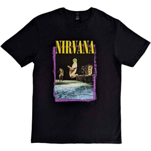 Nirvana - Stage Jump Uni Bl  in der Gruppe MERCHANDISE / T-shirt / Pop-Rock bei Bengans Skivbutik AB (5546491r)