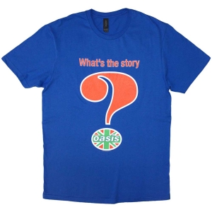 Oasis - Question Mark Uni Blue  in der Gruppe MERCHANDISE / T-shirt / Pop-Rock bei Bengans Skivbutik AB (5546501r)