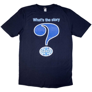 Oasis - Question Mark Uni Navy  in der Gruppe MERCHANDISE / T-shirt / Pop-Rock bei Bengans Skivbutik AB (5546502r)