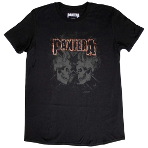 Pantera - Watermarked Skulls Uni Bl  in der Gruppe MERCHANDISE / T-shirt / Hårdrock bei Bengans Skivbutik AB (5546639r)