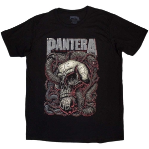 Pantera - Serpent Skull Uni Bl  in der Gruppe MERCHANDISE / T-shirt / Hårdrock bei Bengans Skivbutik AB (5546641r)