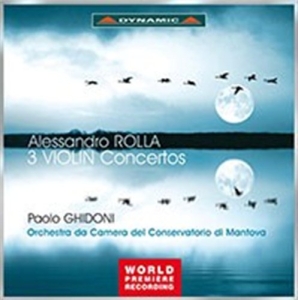 Rolla - 3 Violin Concertos in der Gruppe CD bei Bengans Skivbutik AB (554708)