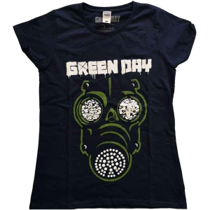 Green Day - Green Mask Lady Navy in der Gruppe MERCHANDISE / T-shirt / Punk bei Bengans Skivbutik AB (5547143r)