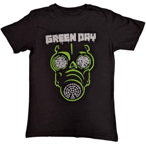 Green Day - Green Mask Uni Bl  in der Gruppe MERCHANDISE / T-shirt / Punk bei Bengans Skivbutik AB (5547144r)