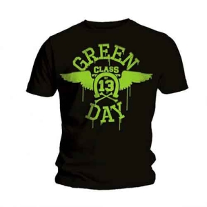 Green Day - Neon Black Uni Bl  in der Gruppe MERCHANDISE / T-shirt / Punk bei Bengans Skivbutik AB (5547145r)