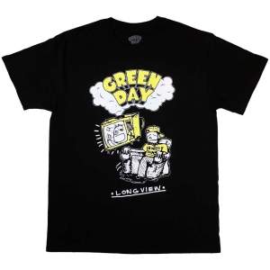 Green Day - Longview Doodle Uni Bl  in der Gruppe MERCHANDISE / T-shirt / Punk bei Bengans Skivbutik AB (5547153r)