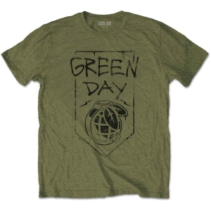 Green Day - Organic Grenade Uni Green  in der Gruppe MERCHANDISE / T-shirt / Punk bei Bengans Skivbutik AB (5547157r)