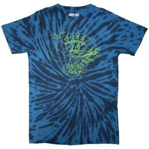 Green Day - Dookie Line Art Uni Blue Dip-Dye  in der Gruppe MERCHANDISE / T-shirt / Punk bei Bengans Skivbutik AB (5547164r)