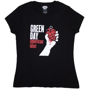 Green Day - American Idiot Lady Bl  in der Gruppe MERCHANDISE / T-shirt / Punk bei Bengans Skivbutik AB (5547183r)
