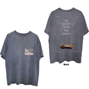 The Godfather - Sleeps With The Fishes Uni Char  in der Gruppe MERCHANDISE / T-shirt / Film-Musikal bei Bengans Skivbutik AB (5547191r)