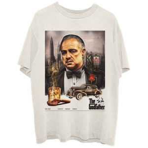 The Godfather - Loyalty Honour Family Uni Natrl  in der Gruppe MERCHANDISE / T-shirt / Film-Musikal bei Bengans Skivbutik AB (5547192r)