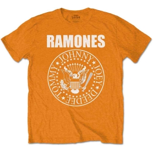 Ramones - Presidential Seal Boys T-Shirt Orange in der Gruppe Minishops / Ramones bei Bengans Skivbutik AB (5547630)