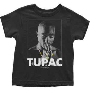 Tupac - Praying Toddler T-Shirt Bl in der Gruppe MERCHANDISE / Merch / Hip Hop-Rap bei Bengans Skivbutik AB (5548591r)