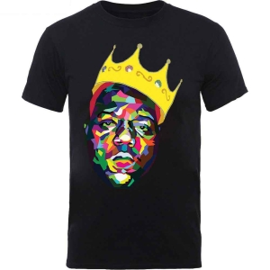 Biggie Smalls - Crown Boys Bl T-Shirt in der Gruppe MERCHANDISE / Merch / Hip Hop-Rap bei Bengans Skivbutik AB (5548643r)